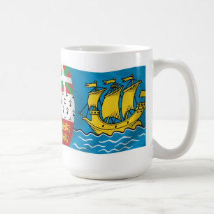 Saint Pierre und Miquelon Flagge Tasse