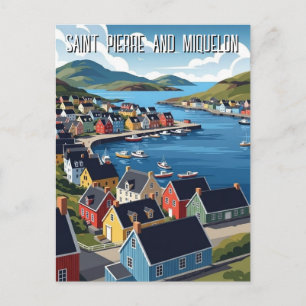Saint-Pierre und Miquelon Postkarte