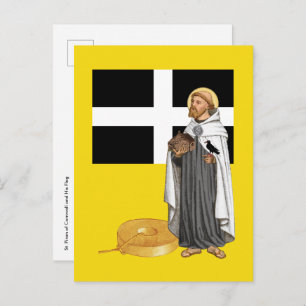 Saint Piran de Cornwall (SAE 01) et sa carte de dr
