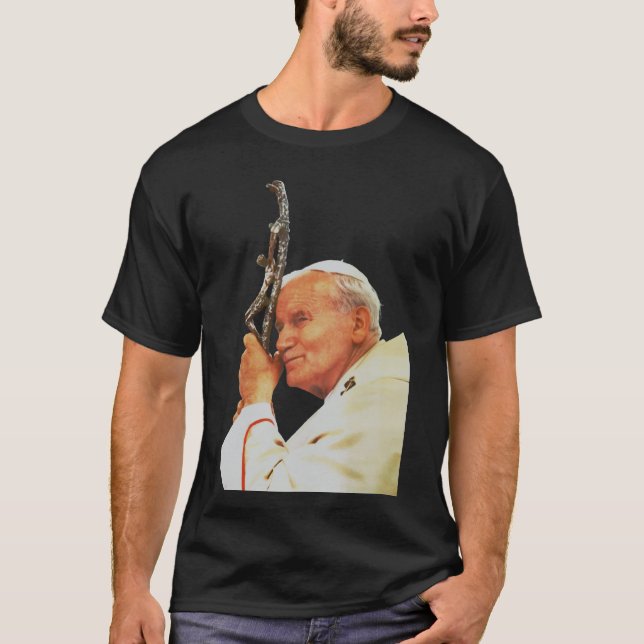 Saint Pope John Paul II T-Shirt (Vorderseite)