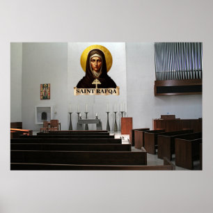 Saint Rafqa Kapellen-Ikone  Poster