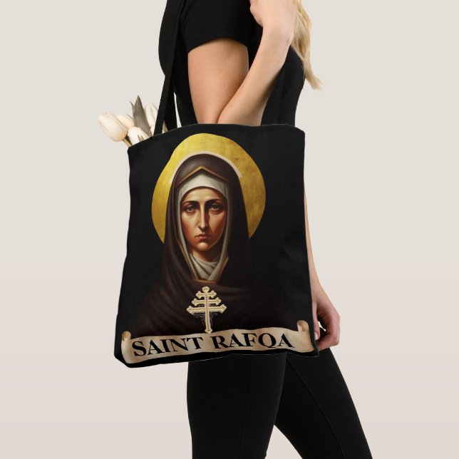 Saint Rafqa, Maronite Nun, Geschenk Tasche (Von Nahem)