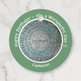 Saint Regis Mountain USGS Benchmark Party Items Geschenkanhänger