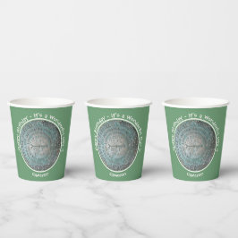 Saint Regis Mountain USGS Benchmark Party Items Pappbecher