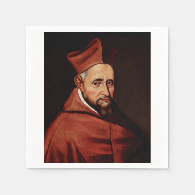 Saint Robert Bellarmin Serviette (Vorderseite)
