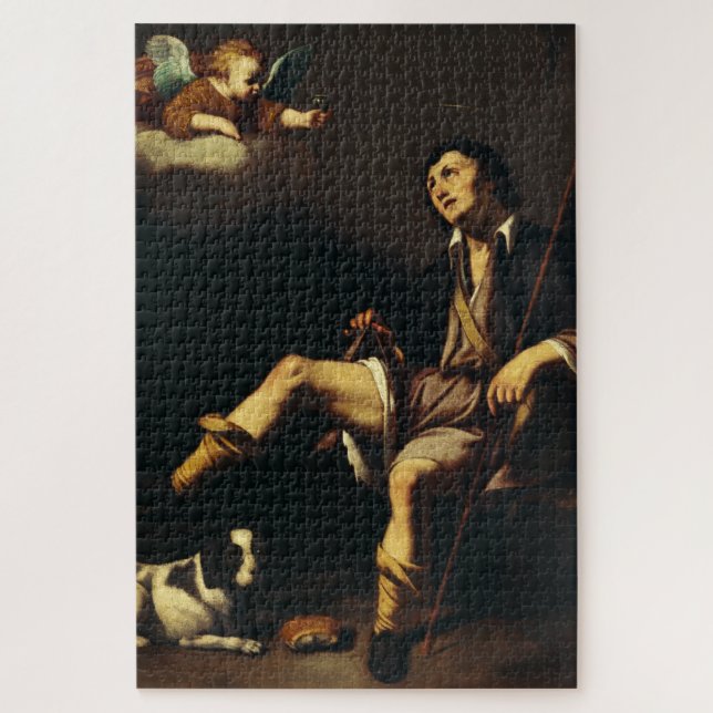 Saint Roch und Angel von Typ François (Vertikal)