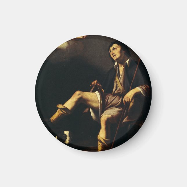 Saint Roch und Angel von Typ François Magnet (Vorne)