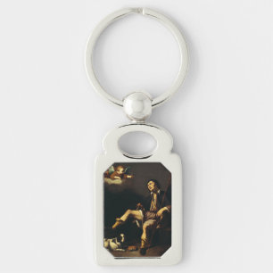 Saint Roch und Angel von Typ François Schlüsselanhänger