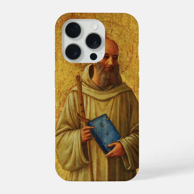 Saint Romuald, der Gründer der Camaldolese iPhone 15 Pro Hülle (Rückseite)