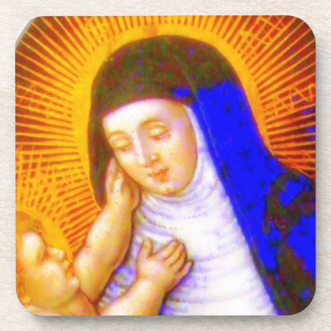 SAINT ROSE OF LIMA GETRÄNKEUNTERSETZER (Vorderseite)