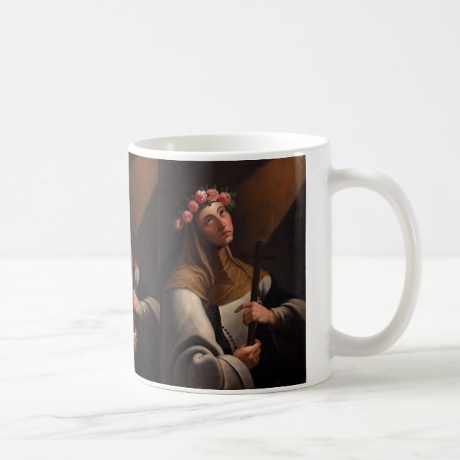 SAINT ROSE OF LIMA KAFFEETASSE (Rechts)