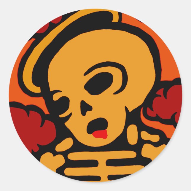 Saint Runder Aufkleber (Vorderseite)