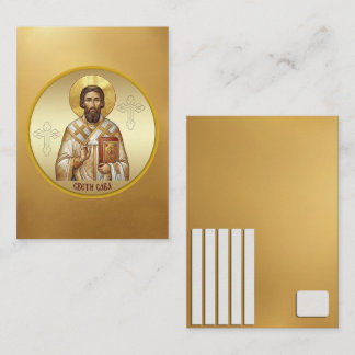 Saint-Sava-Orthodoxe-Icon-T-Shirt Visitenkarte