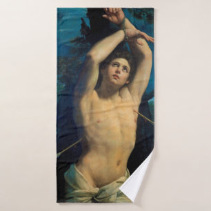 Saint Sebastian (St. Sebastian), Guido Reni Badehandtuch