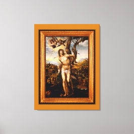 SAINT SEBASTIAN Stretched Canvas Print Leinwanddruck