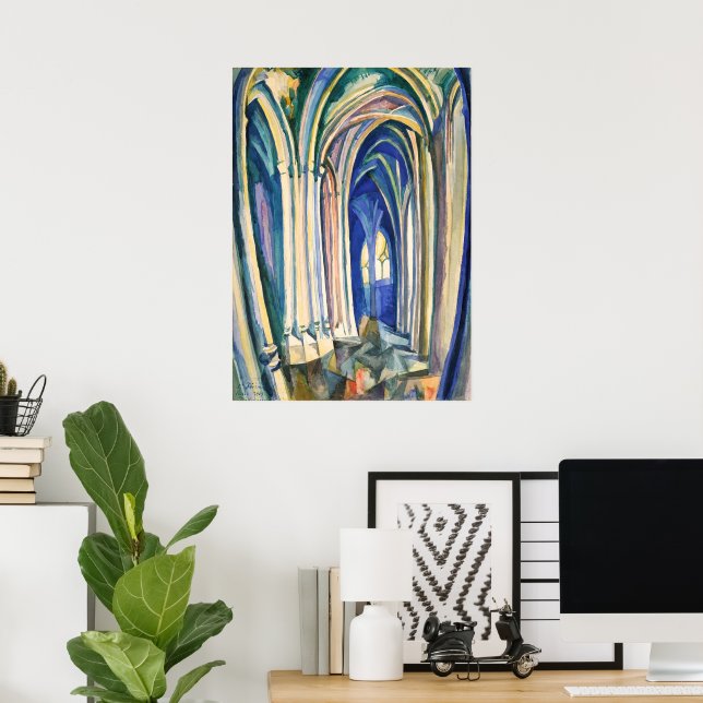 Saint-Séverin | Robert Delaunay | Poster (Heimbüro)