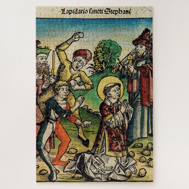 Saint Stephen Protomartyr First Martyr (Vertikal)