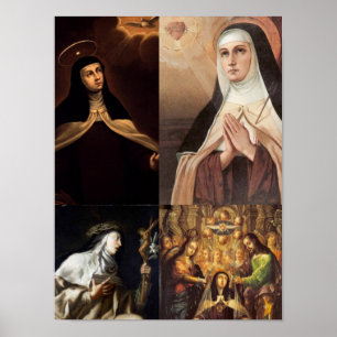 SAINT TERESA AVILA POSTER