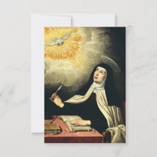 Saint Teresa von Avila Dankeskarte
