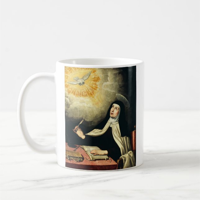 Saint Teresa von Avila Kaffeetasse (Links)