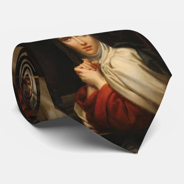 SAINT TERESA VON AVILA KRAWATTE (Gerollt)