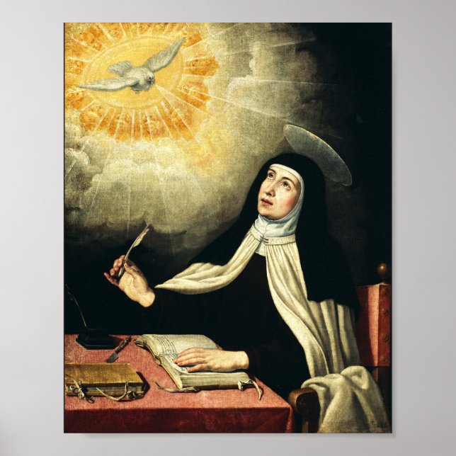Saint Teresa von Avila Poster (Vorne)