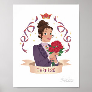 Saint Thérèse Lisieux Art Print Poster