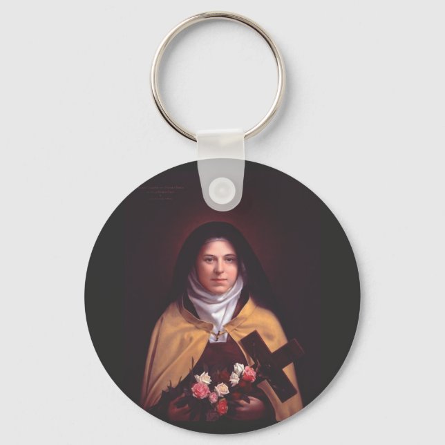 Saint Therese of Lisieux Schlüsselanhänger (Vorderseite)