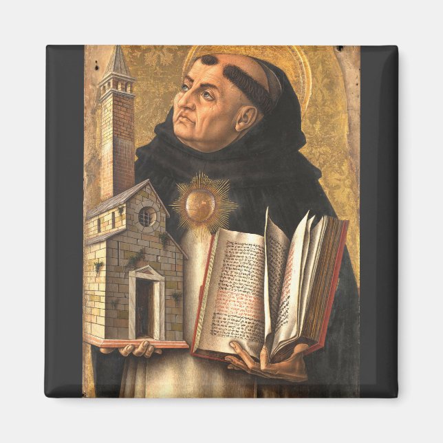 Saint Thomas Aquinas Doctor of Truth Magnet (Vorne)