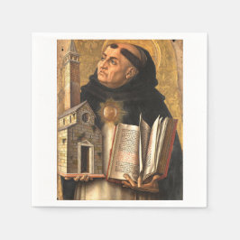 Saint Thomas Aquinas Serviette