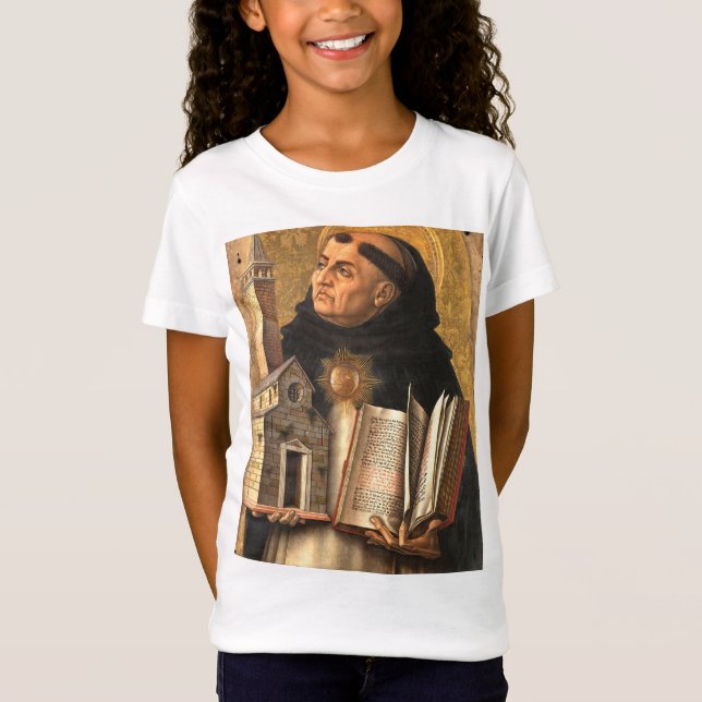 Saint Thomas Aquinas T-Shirt (Vorderseite)