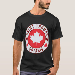 Saint Thomas, T-shirt de la ville du Canada   Voya