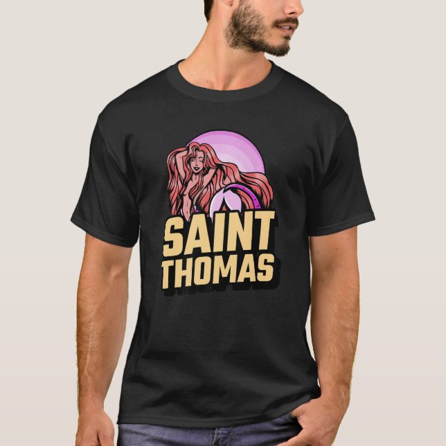 Saint Thomas US Virgin Islands Premium T-Shirt (Vorderseite)
