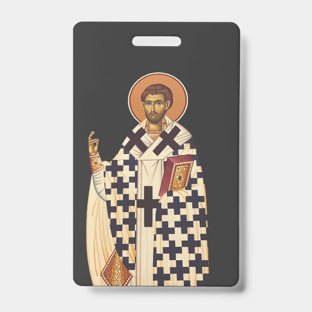 Saint Timothy der erste Christliche Bischof von Ep Ausweis (Vorderseite)