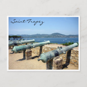 Saint Tropez Zitadelle Kanonen Postkarte