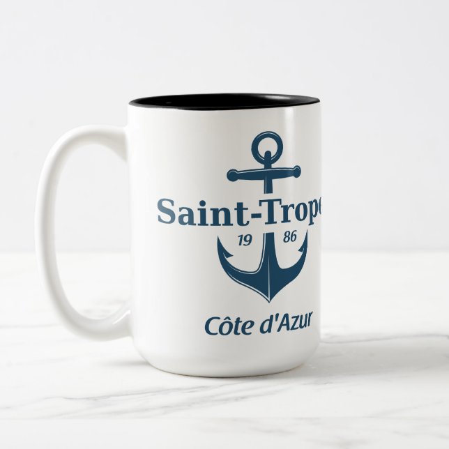 Saint Tropez Zweifarbige Tasse (Links)