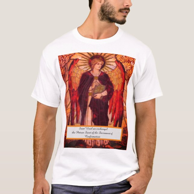 Saint Uriel Archangel T-Shirt (Vorderseite)