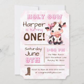Saint-Vache Pays Anniversaire Fête Invitation