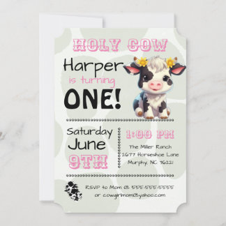 Saint-Vache Pays Anniversaire Fête Invitation