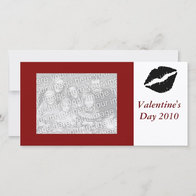 Saint Valentin 2010 Carte photo (Devant)