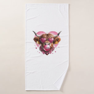 Saint-Valentin Animal Highland Cow Buble Gum Farm