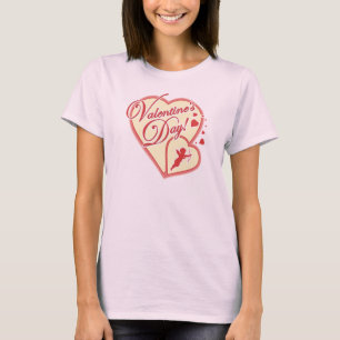 Saint-Valentin avec T-shirt croustillant