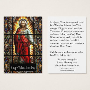 Saint-Valentin Cartes Sacré-Coeur de Jésus