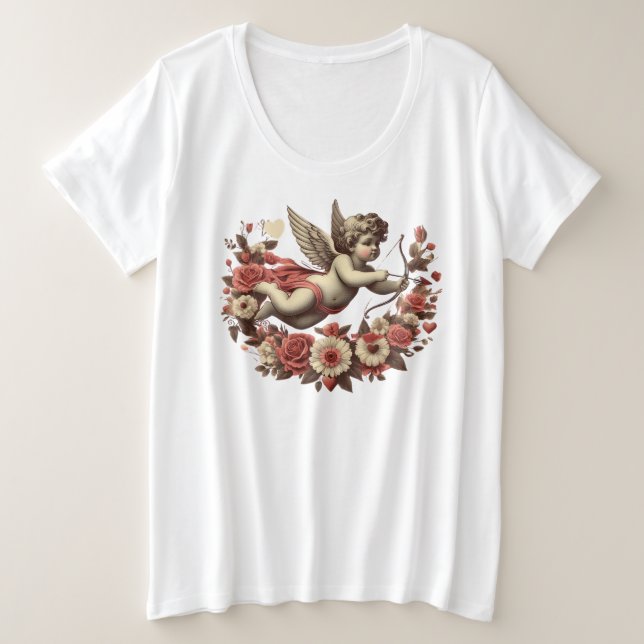 Saint Valentin classique / vintage Cupid (Design devant)