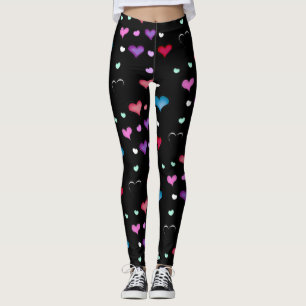 Saint Valentin coeur Leggings