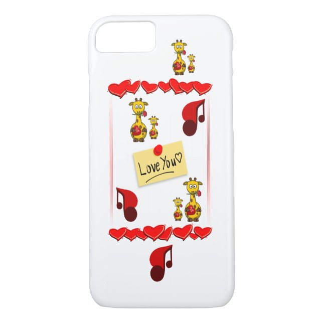 Saint Valentin coque iphone (Dos)