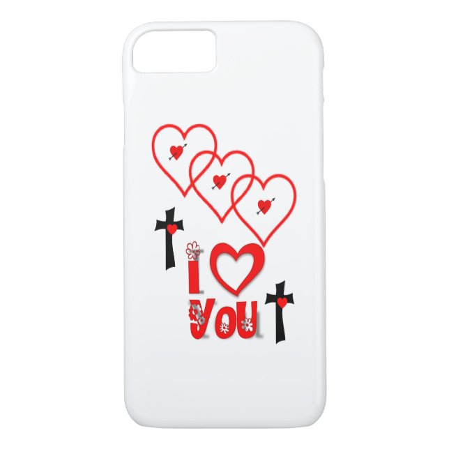Saint Valentin coque iphone (Dos)