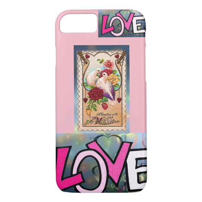Saint Valentin coque iphone (Dos)