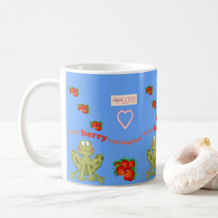 Saint Valentin Grenouille Berries Mugs