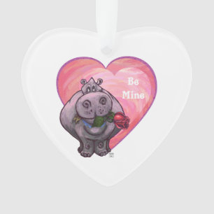 Saint-Valentin Hippopotame